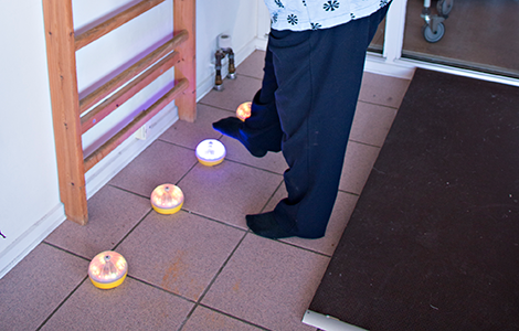 Slappuk til balancetræning for seniorer