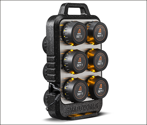 SmartCharger til transport og opladning af SmartLights